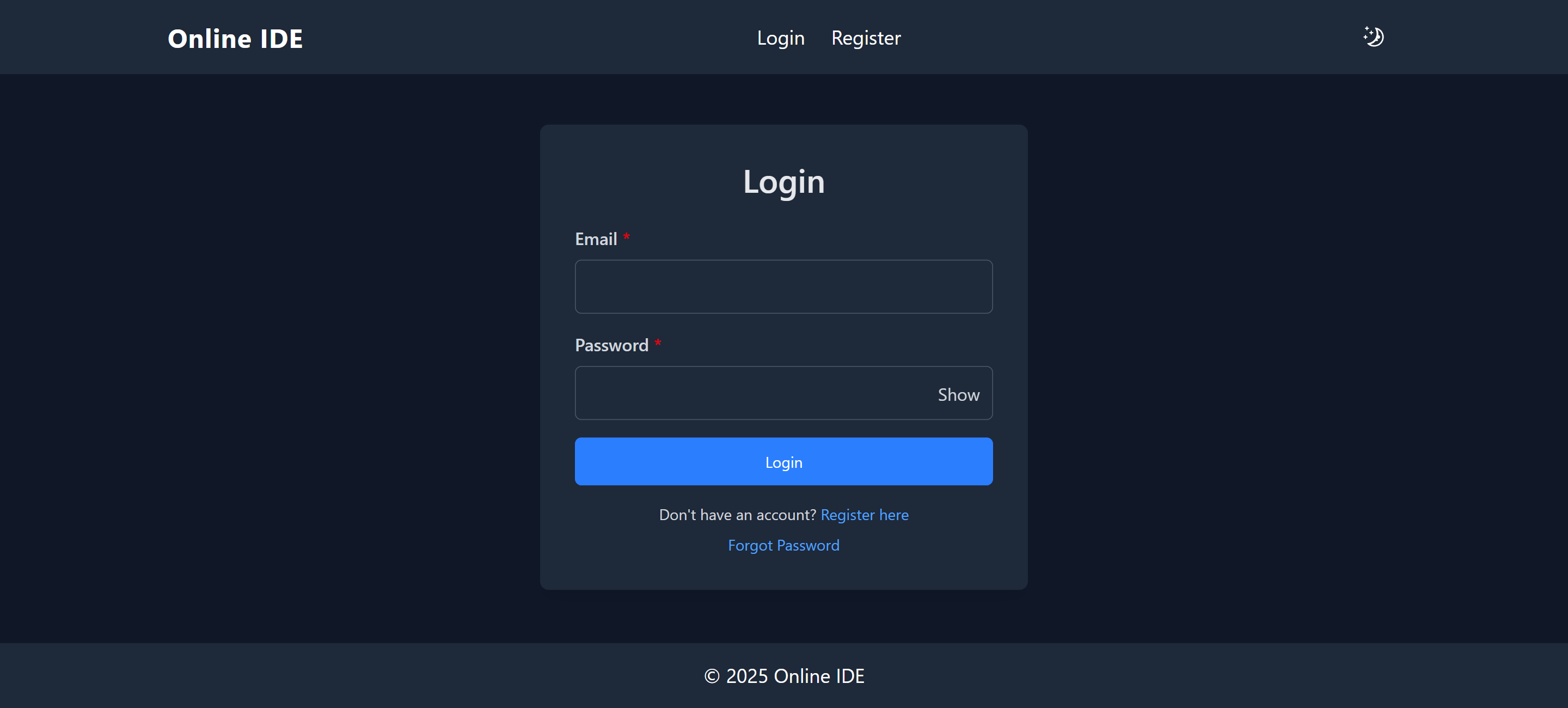 Login